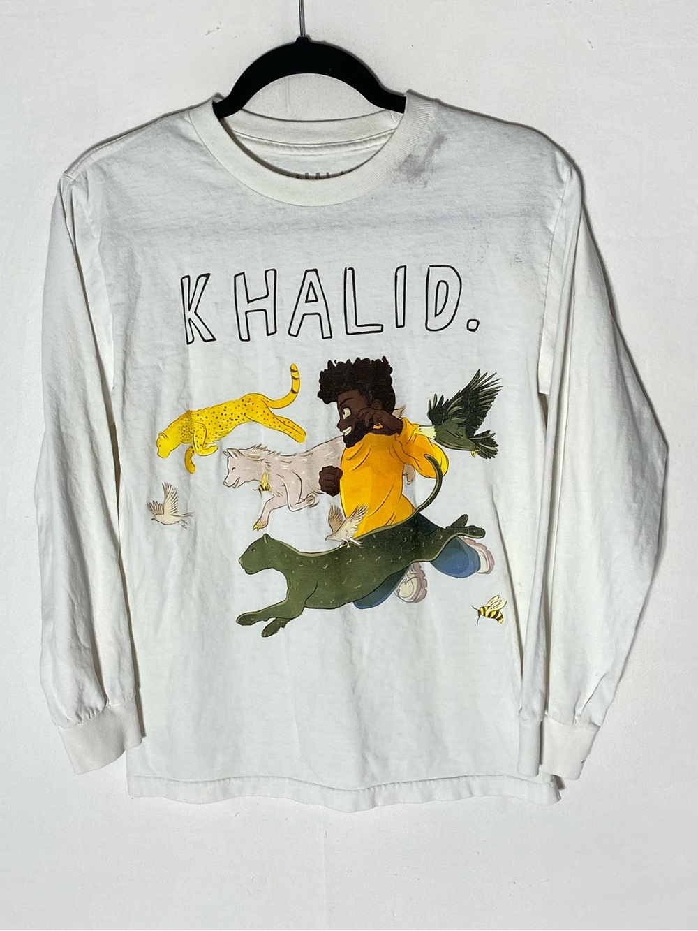 Official Khalid 2019  Free Spirit Tour Long Sleeve Graphic Tee T Shirt S